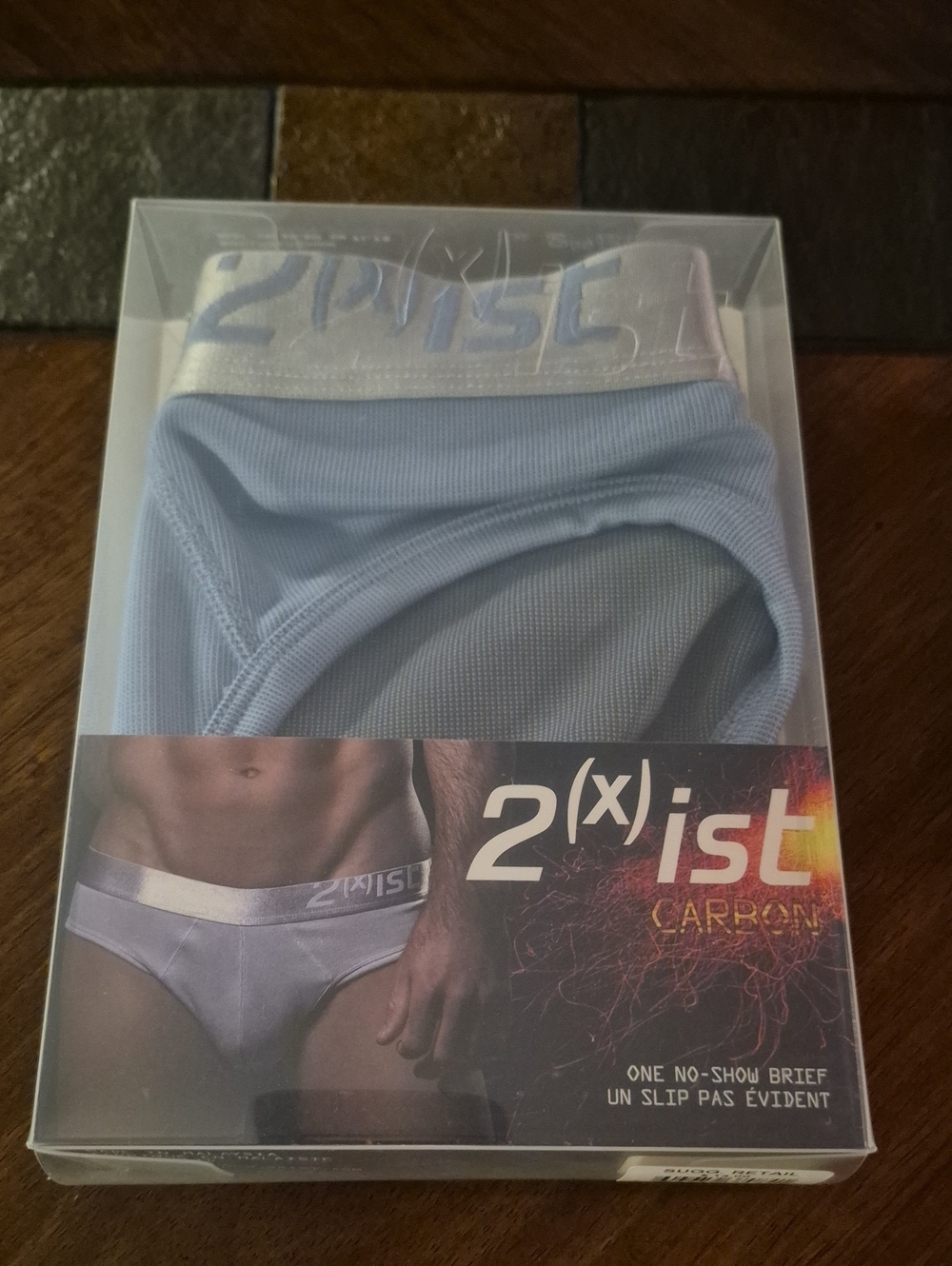 2xist Light Blue Men's No-Show Brief
